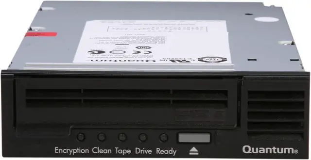 Alt view image 2 of 6 - Quantum TC-L52AN-EZ Black 3TB Internal 6Gb/s SAS Interface LTO Ultrium 5 Half Height Tape Drive  w/ SAS HBA Card