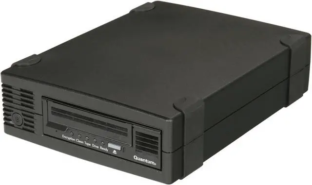 Main image of Quantum TC-L52BN-EZ Black 3TB Tabletop 6Gb/s SAS Interface LTO Ultrium 5 Half Height Tape Drive w/ SAS HBA Card