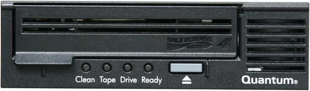 Alt view image 2 of 6 - Quantum TC-L42AN-EZ-B Black 1.6TB Internal 3Gb/s SAS Interface LTO Ultrium 4 Tape Drive, Half Height, Model B, SAS HBA Bundle