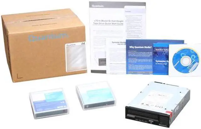 Alt view image 6 of 5 - Quantum TC-L42AX-EY-B Black 1.6TB Internal Ultra 320 SCSI Interface LTO Ultrium 4 Tape Drive, Half Height, Model B, Internal Kit