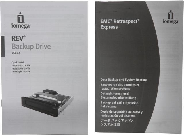 Alt view image 5 of 6 - iomega 34184 REV 120GB SATA Backup Drive with Removable Disk