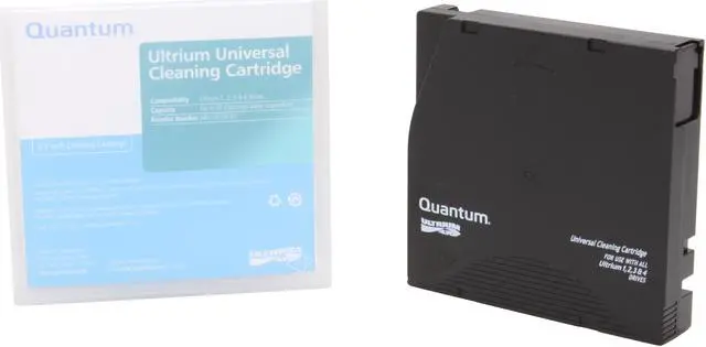 Alt view image 4 of 4 - Quantum MR-LUCQN-01 LTO Ultrium CLEANING Tape 1 Pack