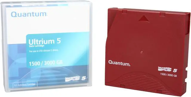 Alt view image 6 of 5 - Quantum MR-L5MQN-01 1.5/3.0TB LTO Ultrium 5 Data Cartridge 1 Pack