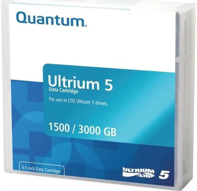 Main image of Quantum MR-L4MQN-BC 1500 / 3000 GB LTO Ultrium 5 Tape Zip Media 1 Pack