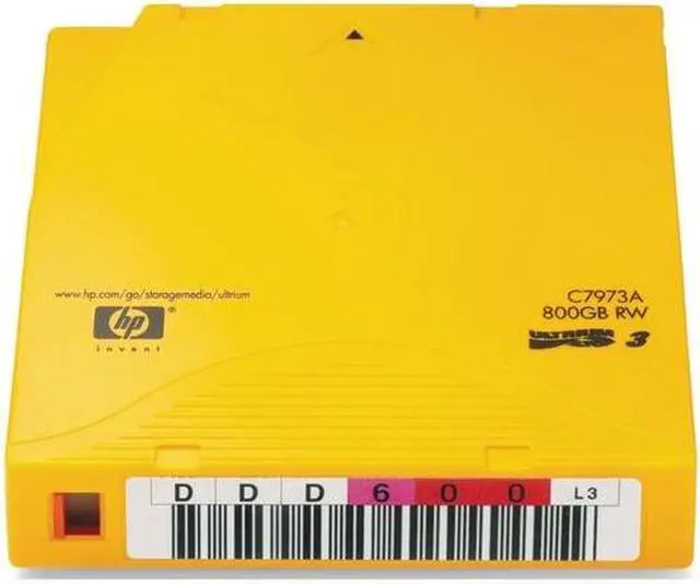 Main image of HP C7973AN 400/800GB LTO Ultrium 3 Tape Media 20 Packs