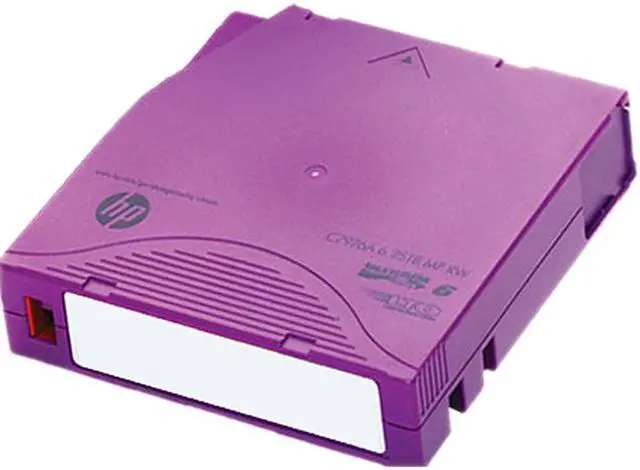 Main image of HP LTO-6 Ultrium 6.25 TB BaFe RW Non Custom Labeled Data Cartridge 20 Pack