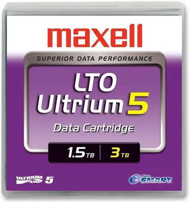 Main image of maxell 229323 1.5/3.0TB LTO Ultrium 5 Tape Cartridge 1 Pack