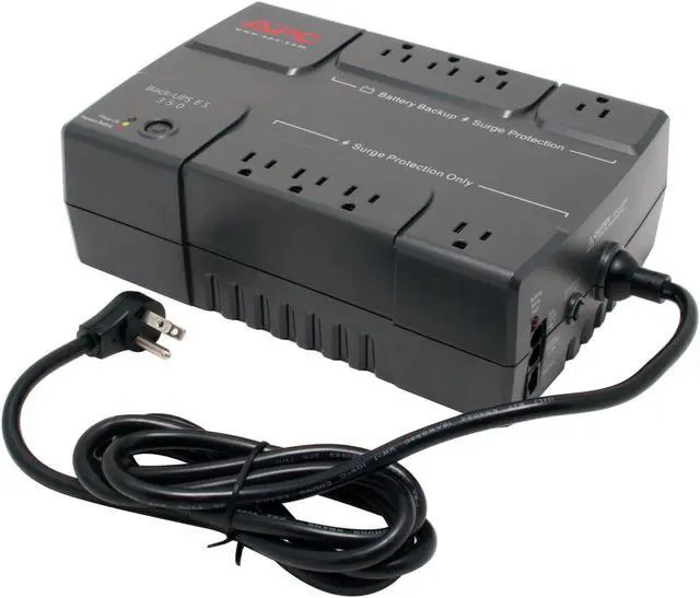 Alt view image 2 of 8 - APC BE350R 350 VA 200 W 8 Outlets UPS