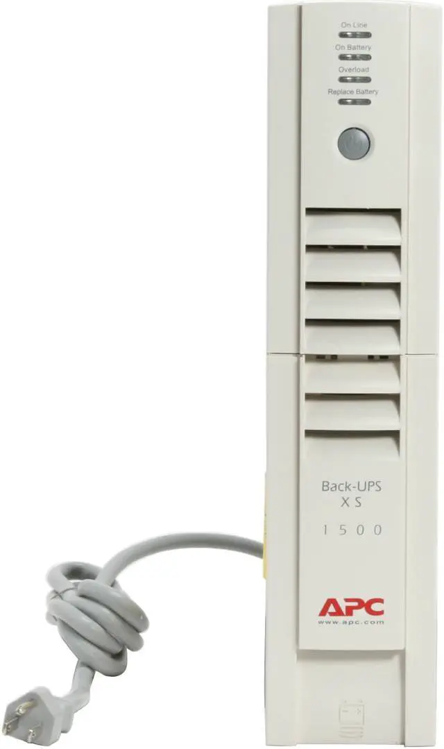 Alt view image 4 of 11 - APC BX1500 1500 VA 865 Watts (2) NEMA 5-15R (Surge Protection) (6) NEMA 5-15R (Battery Backup) Outlets UPS