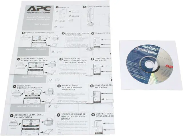 Alt view image 10 of 11 - APC BX1500 1500 VA 865 Watts (2) NEMA 5-15R (Surge Protection) (6) NEMA 5-15R (Battery Backup) Outlets UPS