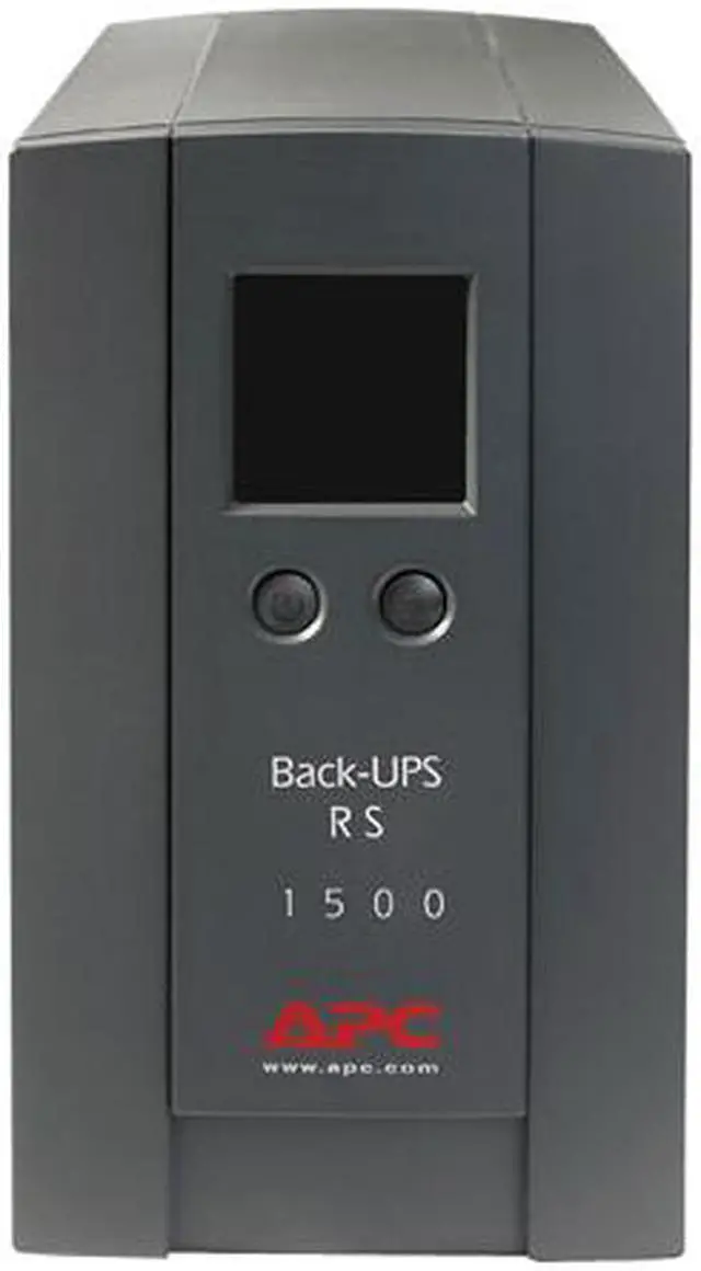 Alt view image 3 of 5 - APC BR1500LCD 1500VA 865 Watts 8 Outlets BACK-UPS RS
