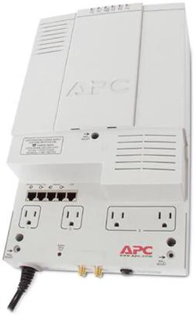 Alt view image 3 of 3 - APC BH500NET 500 VA 300 Watts (4) NEMA 5-15R Outlets BACK-UPS HS 500VA 120V