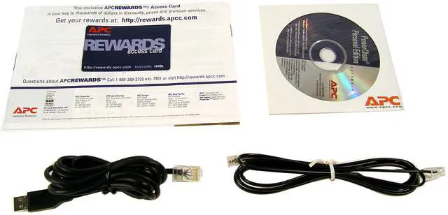 Alt view image 6 of 7 - APC Back-UPS BK500 500 VA 300 Watts 6 Outlets UPS
