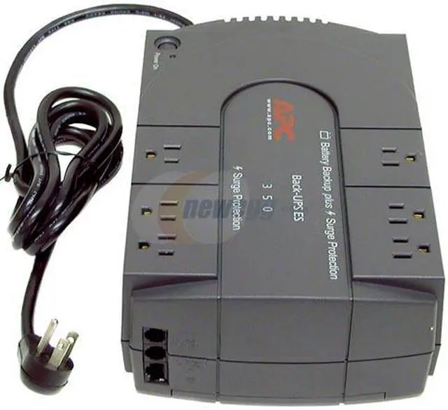 Alt view image 2 of 5 - APC Back-UPS BE350U 350VA 200W 6 Outlets UPS