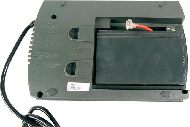 Alt view image 4 of 6 - APC Back-UPS BE725BB 725VA 450W 8 Outlets UPS