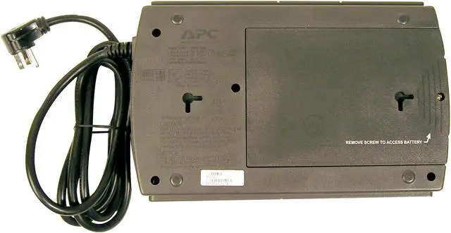 Alt view image 3 of 5 - APC Back-UPS BE500U 500VA 300W 6 Outlets UPS