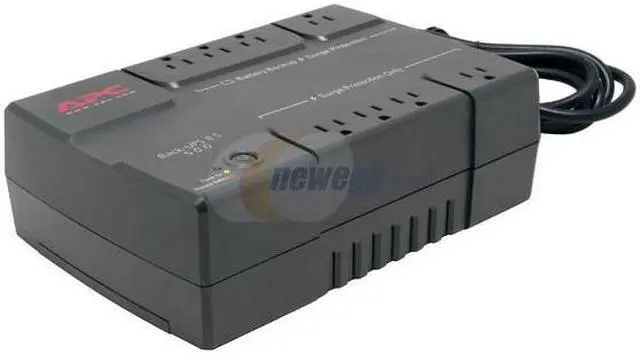 Alt view image 2 of 9 - APC Back-UPS BE500R 500 VA 300 Watts 8 Outlets UPS