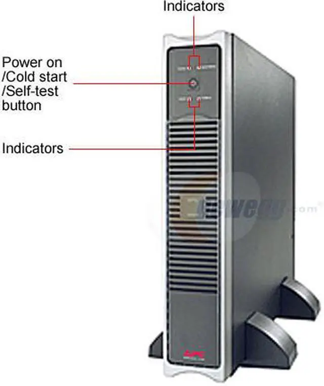 Alt view image 2 of 2 - APC SN1000 1000 VA 600 Watts (6) NEMA 5-15R Outlets Smart-UPS SC UPS, 1000VA, 600watts