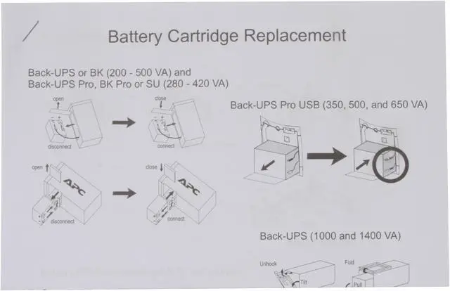 Alt view image 6 of 6 - APC RBC 11 Battery