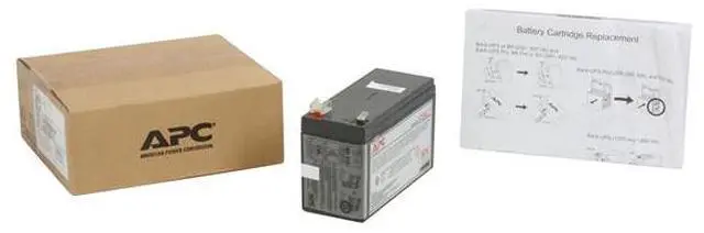 Alt view image 5 of 7 - APC UPS Battery Replacement for APC Back-UPS Models BE500R, BE550MC, BK300C, BK350, BK500, BK500BLK, BK500M, BK500MC, BK500MUS, and SC420, SU420NET (RBC2)