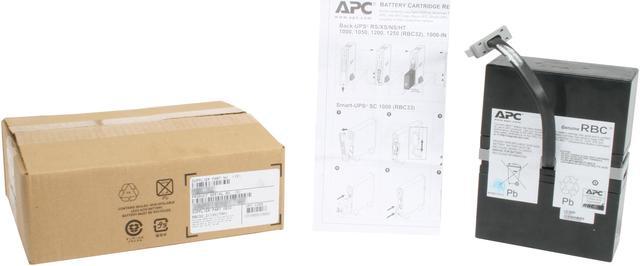 Alt view image 5 of 5 - APC UPS Battery Replacement for APC Back-UPS Models BR1000, BX1000, BN1050, BN1250, BR1200, BR500, BR800, BR900, BX1200, BX800, BX900 and select others (RBC32)