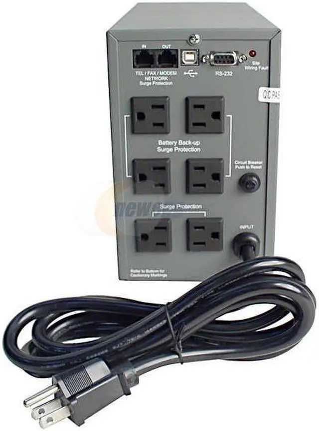 Alt view image 2 of 4 - BELKIN Universal F6C120-UNV 1200VA 670W 6 Outlets UPS