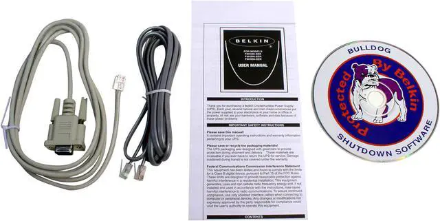 Alt view image 4 of 5 - BELKIN Home Office UPS F6H350-SER 350VA 190W 8 Outlets UPS