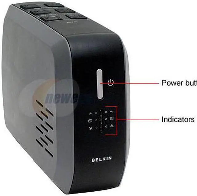 Alt view image 2 of 6 - BELKIN Office F6C550-AVR 550VA 330W 6 Outlets UPS