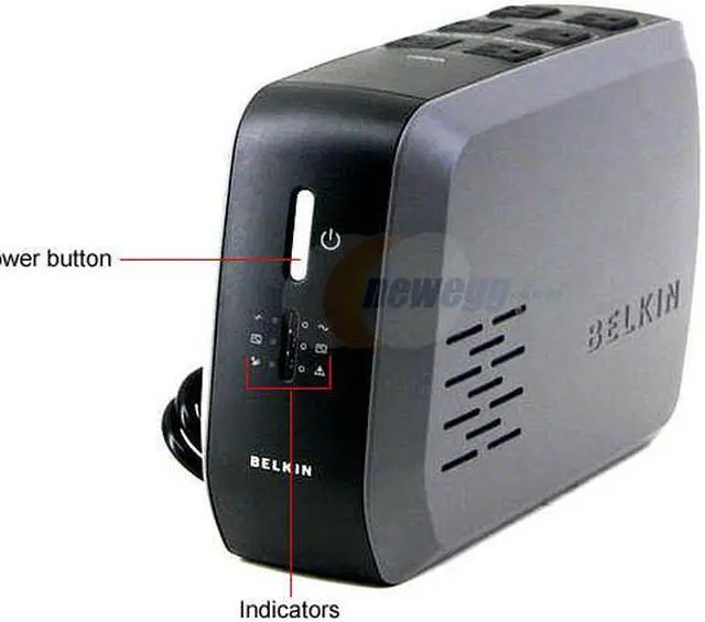 Alt view image 2 of 6 - BELKIN Enterprise F6C1100-UNV 1100VA 660W 6 Outlets UPS