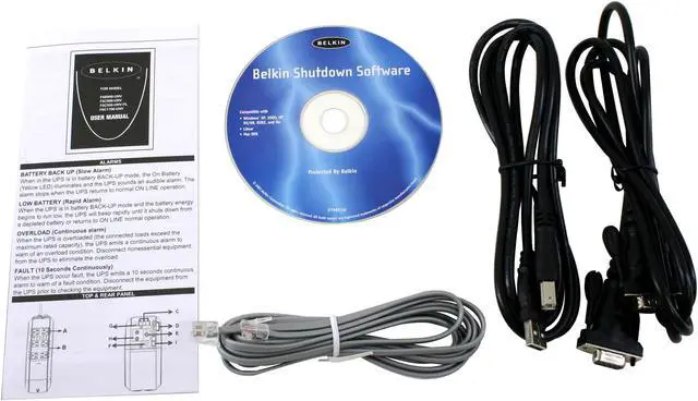 Alt view image 5 of 6 - BELKIN Enterprise F6C1100-UNV 1100VA 660W 6 Outlets UPS