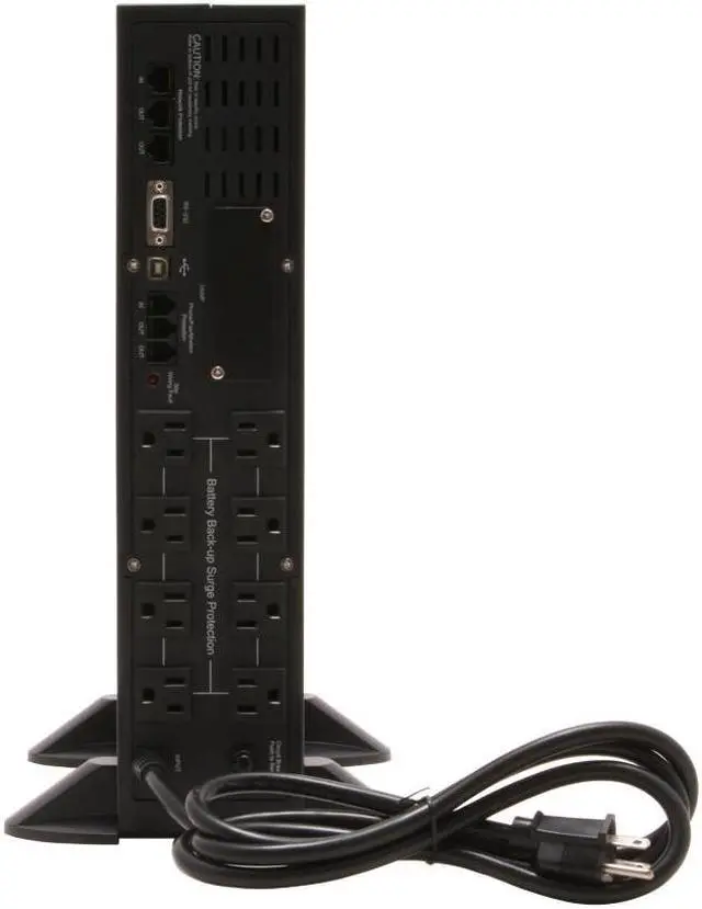 Alt view image 6 of 11 - BELKIN F6C1000-TW-RK 1000VA 615 watts 8 Outlets UPS