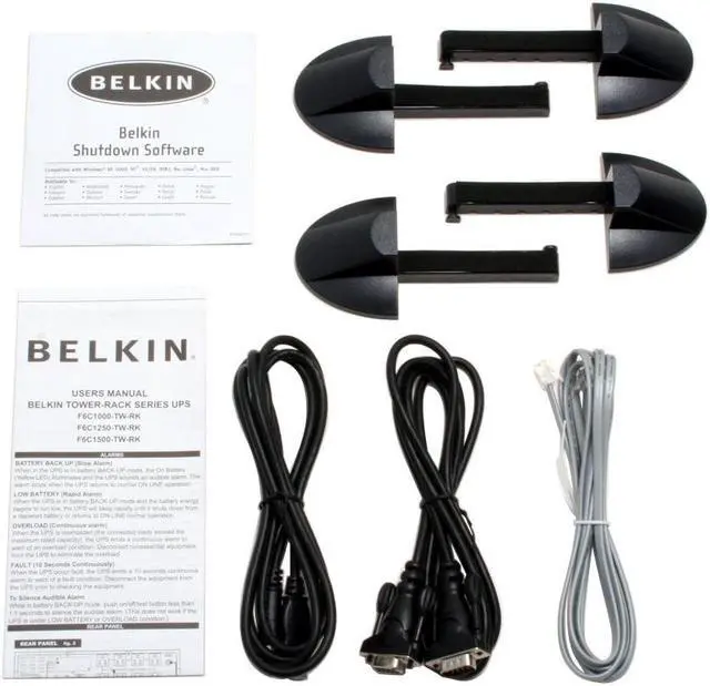 Alt view image 9 of 11 - BELKIN F6C1000-TW-RK 1000VA 615 watts 8 Outlets UPS