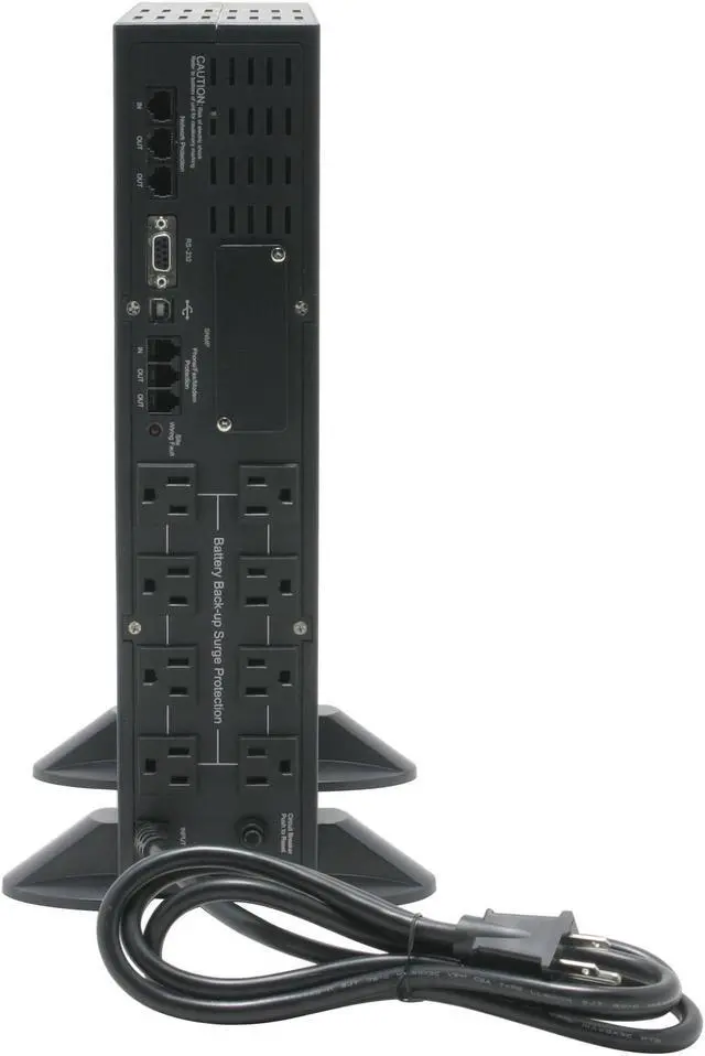 Alt view image 6 of 9 - BELKIN F6C1500-TW-RK 1500VA 830 Watts 8 Outlets UPS