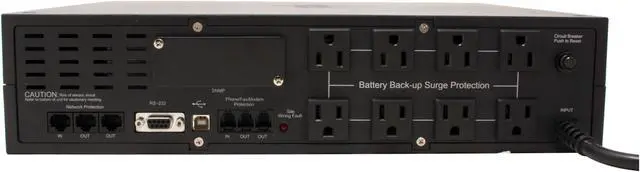 Alt view image 7 of 9 - BELKIN F6C1250-TW-RK 1250VA 680 Watts 8 Outlets UPS