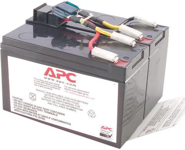 Alt view image 2 of 2 - APC UPS Battery Replacement for APC UPS Models SMT750, SMT750US, SUA750 and select others (RBC48)