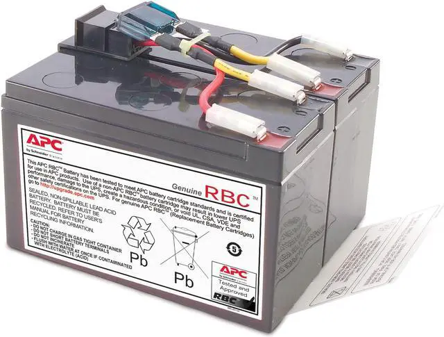 Main image of APC UPS Battery Replacement for APC UPS Models SMT750, SMT750US, SUA750 and select others (RBC48)