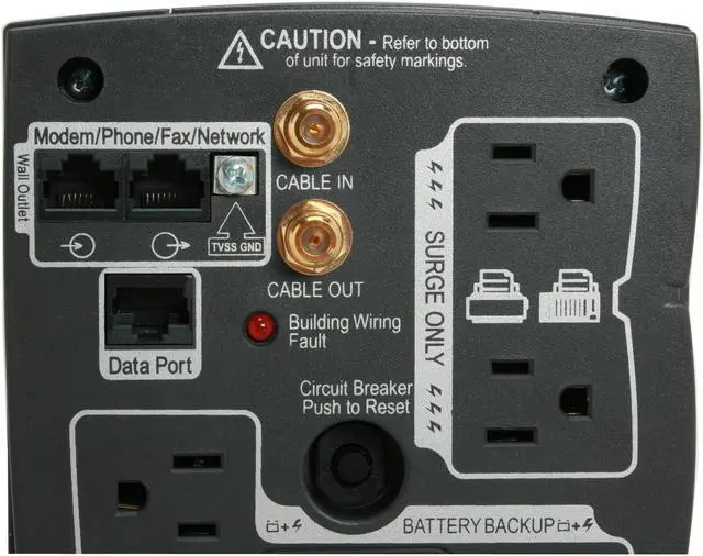 Alt view image 8 of 10 - APC BN1250LCD 1250 VA 750 Watts 8 Outlets UPS