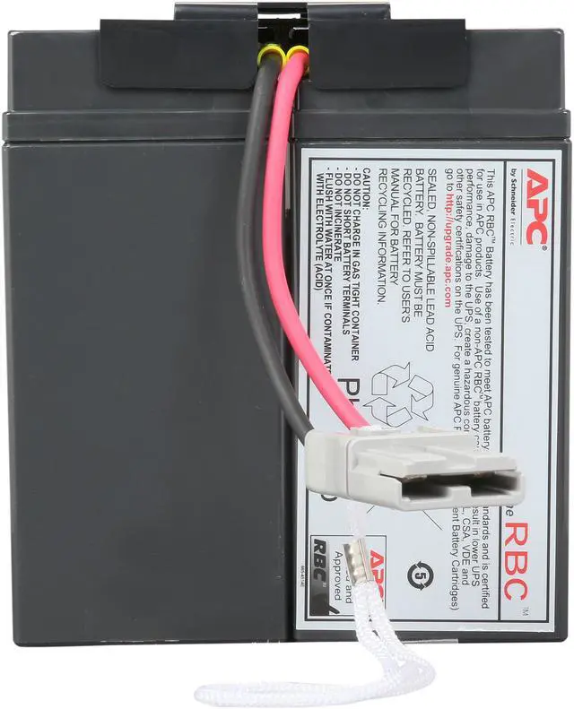 Alt view image 3 of 7 - APC UPS Battery Replacement for APC Smart-UPS Models SMT2200, SMT3000, SMT2200C, SMT200US, SMT3000C, SUA2200, SUA3000 and select others (RBC55)