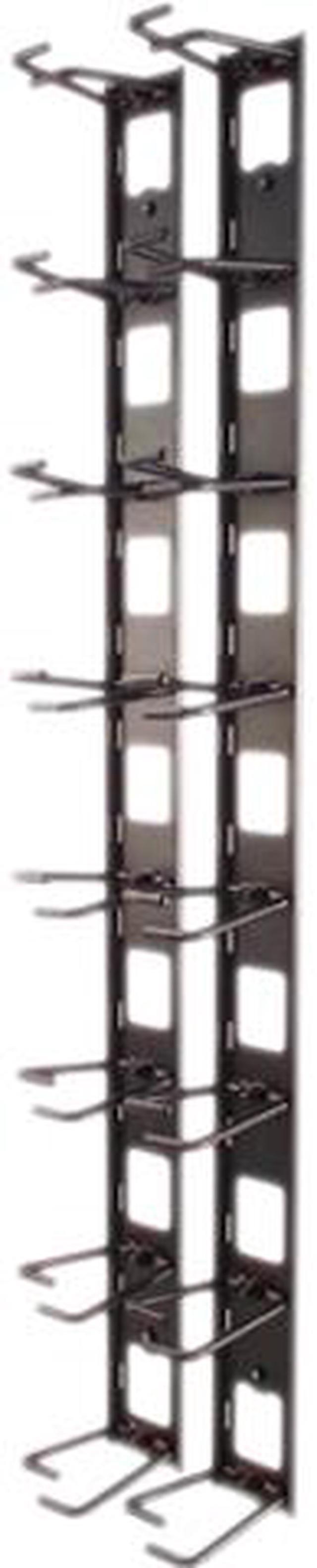 Main image of APC AR8442 Vertical Cable Organizer for NetShelter VX Channel- Black
