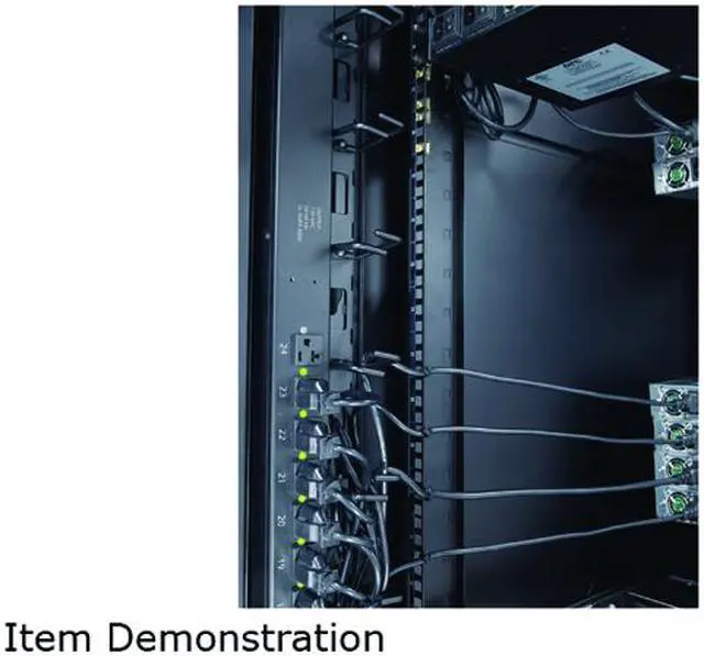 Alt view image 5 of 5 - APC AR8442 Vertical Cable Organizer for NetShelter VX Channel- Black