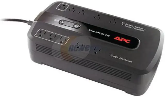 Main image of APC BE750G 750 VA 450 Watts 10 Outlets Power Saving Back-UPS ES