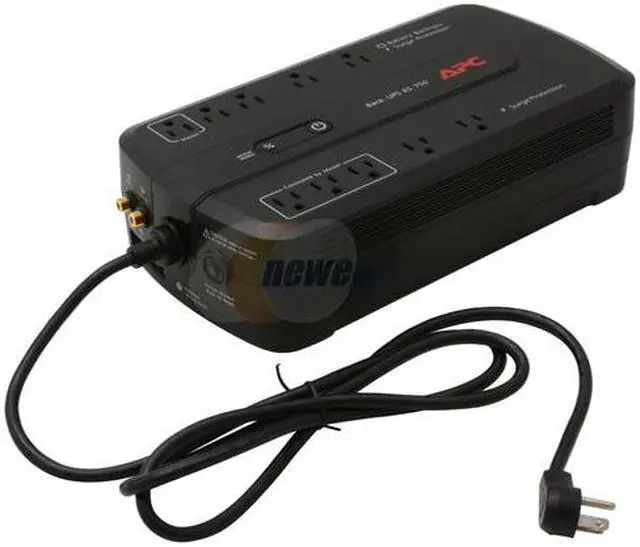 Alt view image 4 of 8 - APC BE750G 750 VA 450 Watts 10 Outlets Power Saving Back-UPS ES