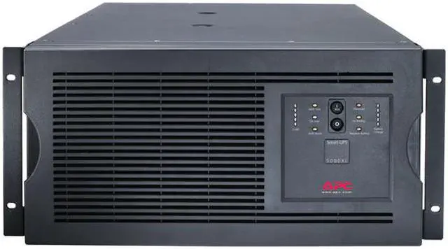 Alt view image 3 of 6 - APC Smart-UPS SUA5000RMT5U 5000 VA 4000 Watts 4 Outlets UPS