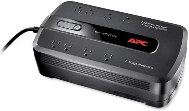Main image of APC Back-UPS ES BE650G 650 VA 390 Watts 8 Outlets UPS