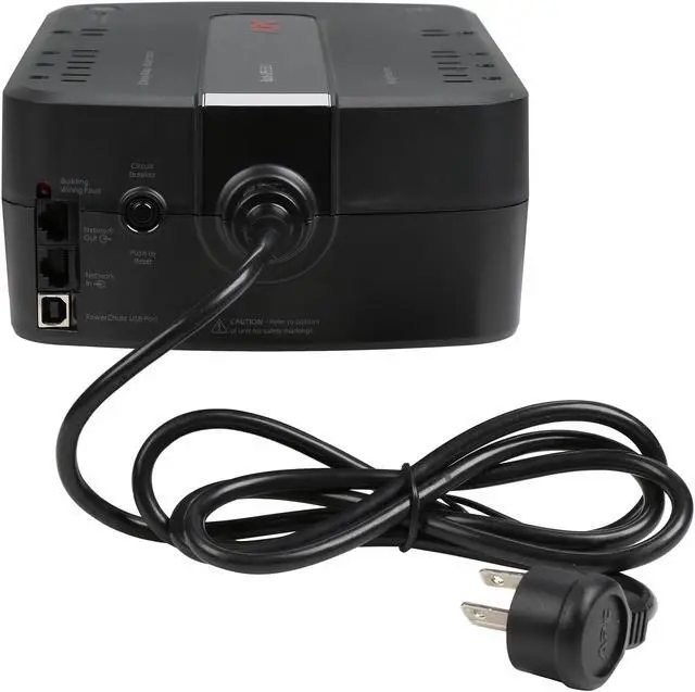 Alt view image 5 of 7 - APC BE550G Back-UPS ES 550VA, 120V, 8 NEMA outlets (4 surge) - Tower - 1 Day Recharge - 3.30 Minute Stand-by - 120 V Input - 120 V AC Output - Stepped Approximated Sine Wave - USB - 4 x NEMA 5-15R
