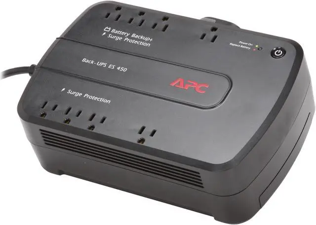 Main image of APC BE450G 450 VA 257 Watts 8 Outlets UPS