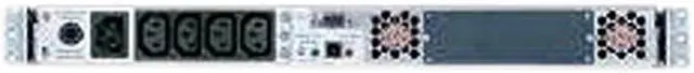 Alt view image 2 of 2 - APC SUA1000RMI1U 1000 VA 640 Watts 4 x IEC 320 C13 2 x IEC Jumpers Outlets Smart-UPS