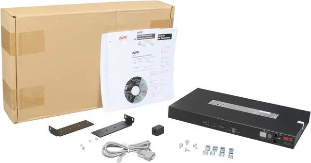 Alt view image 5 of 5 - APC AP7721 Switched 10A Rack-mount Transfer Switch