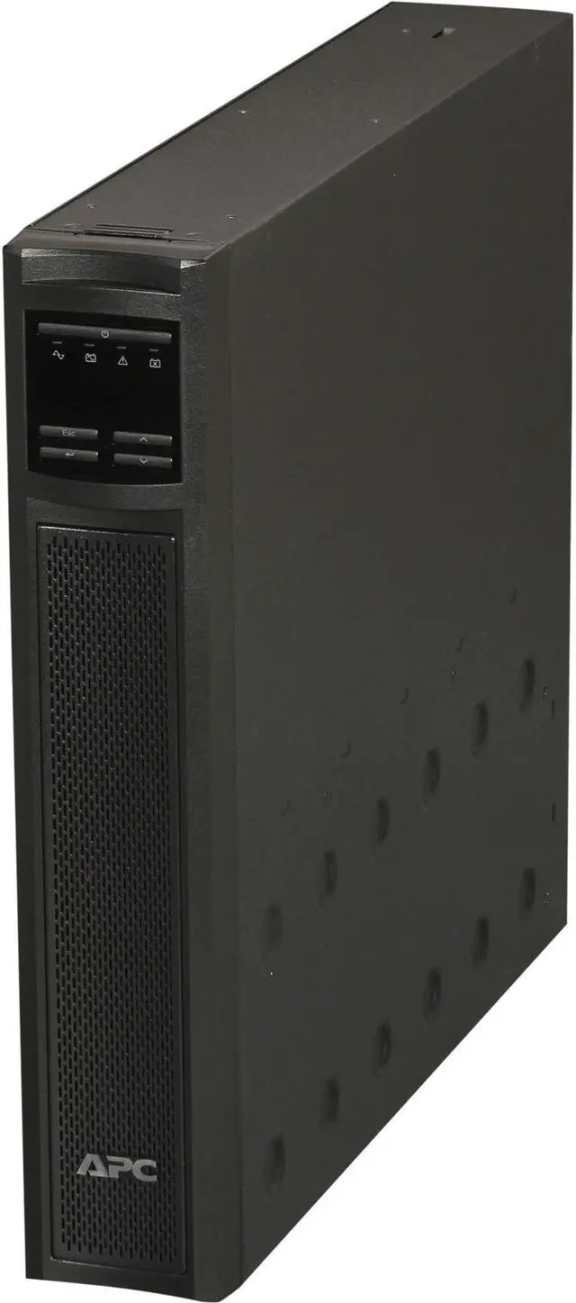 Alt view image 6 of 10 - APC UPS, 1000 VA Smart-UPS Sine Wave UPS Battery Backup with Extended Run Option, Tower/2U Rackmount Convertible, Line-Interactive, 120V (SMX1000)
