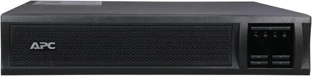 Alt view image 2 of 5 - APC UPS, 1500 VA Smart-UPS Sine Wave UPS Battery Backup with Extended Run Option, 2U Rackmount/Tower Convertible, Line-Interactive, 120V (SMX1500RM2U)